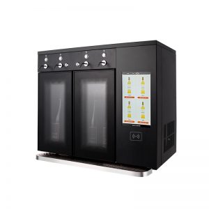 SC-4C-B (Touch Screen Intelligent Wine Dispenser with Online Payment & Remote Monitoring)