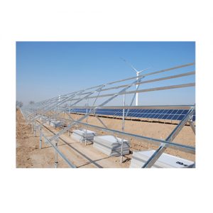 Hot-dip Galvanized Steel Photovoltaic Mounting System Ground Solar Racking System Solar Panel Support