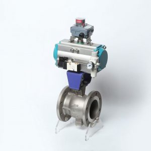 Pneumatic V-Port Ball Valve